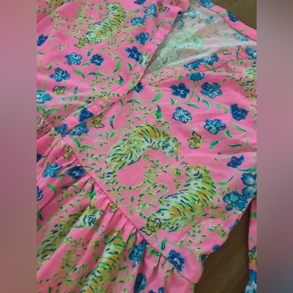 Lilly Pulitzer Loran tigress garden Dress XS - Picture 3 of 6